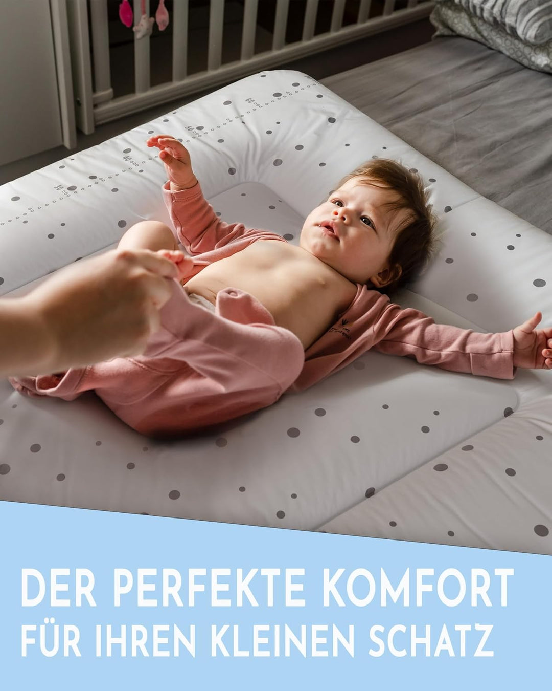 pic Bear Wickelauflage - hochwertige Wickelmatte - Wickeltischauflage - pflegeleichte Wickelunterlag