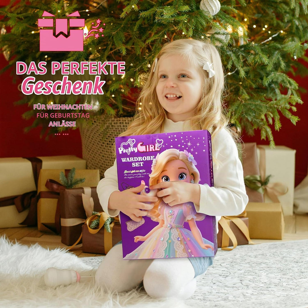 Sidola Puppenkleidungs- und Zubehörset für 11,5-Zoll-Mädchenpuppen enthält