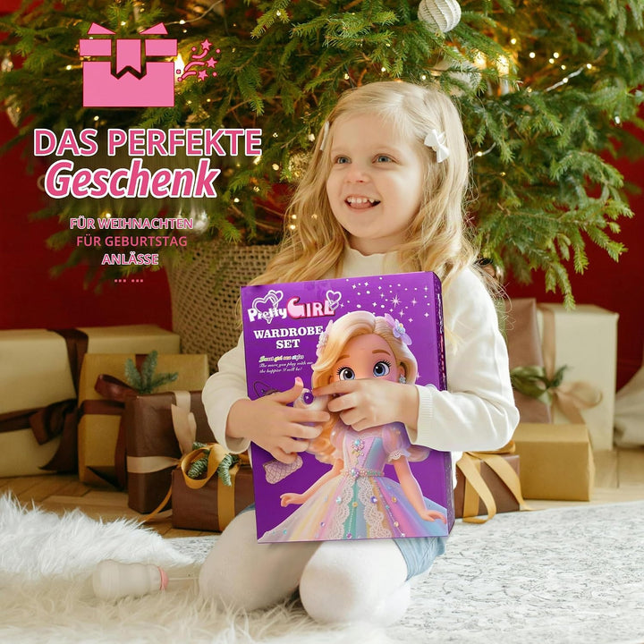 Sidola Puppenkleidungs- und Zubehörset für 11,5-Zoll-Mädchenpuppen enthält