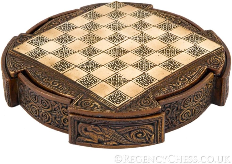 Isle Von Lewis Kompakt Keltisch Schach Set 22.9cm