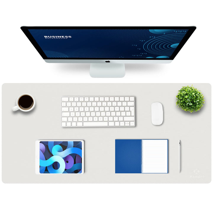 K KNODEL Tischunterlage, Schreibtischunterlage, 90 x 43cm PVC Tischunterlage, Laptop Tischunterlage,