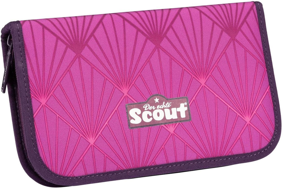 Scout Sunny II Schulranzen-Set 5-tlg. Exklusiv Safety Light Diamond Princess 2023