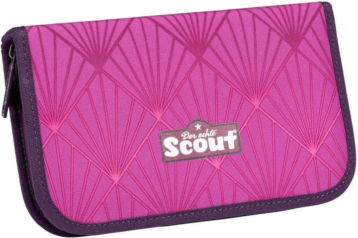 Scout Sunny II Schulranzen-Set 5-tlg. Exklusiv Safety Light Diamond Princess 2023