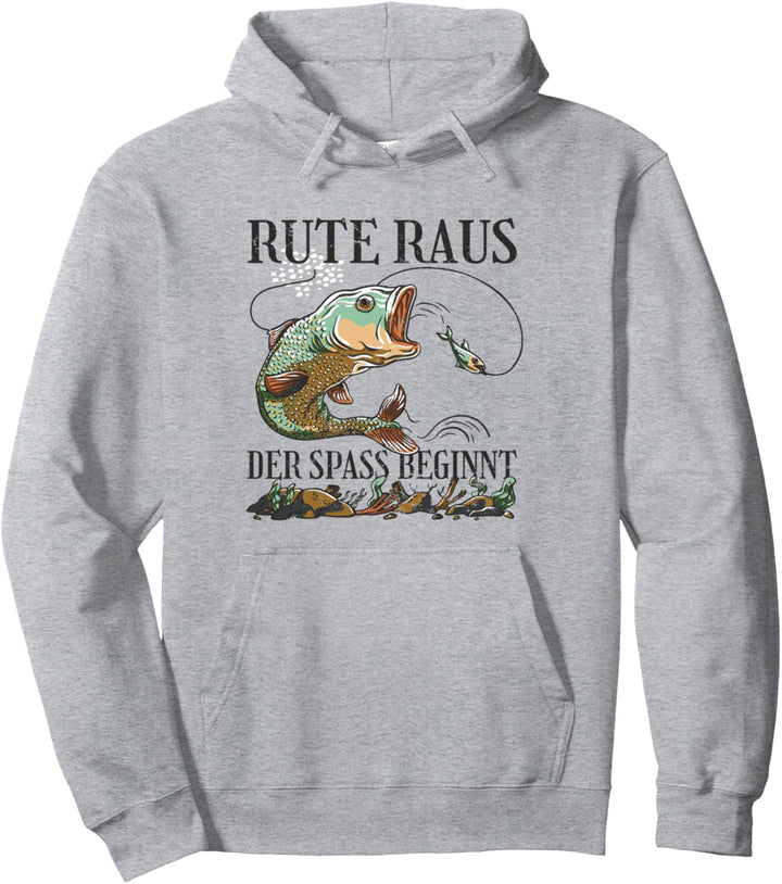 Rute raus der Spass beginnt Pullover Hoodie