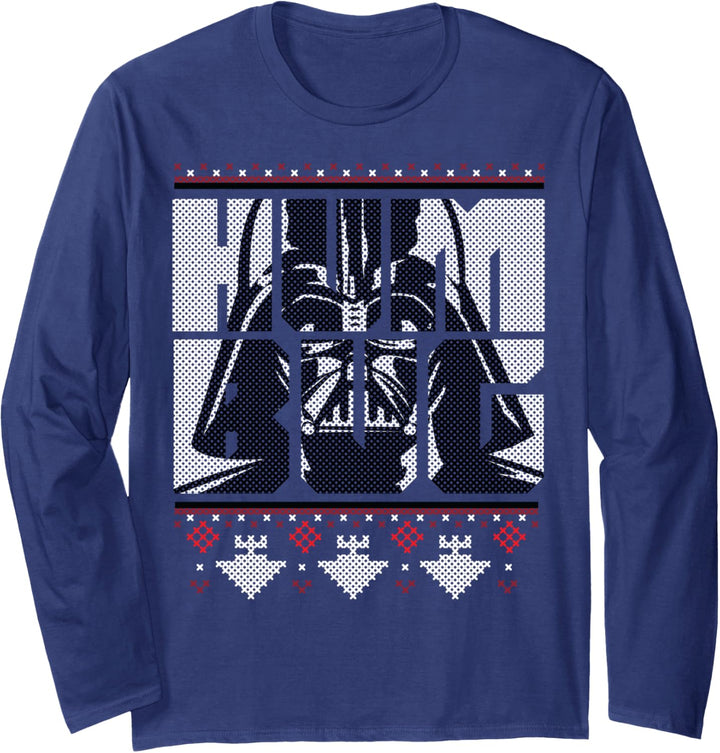 Star Wars Darth Vader Humbug Weihnachten Ugly Sweater Langarmshirt