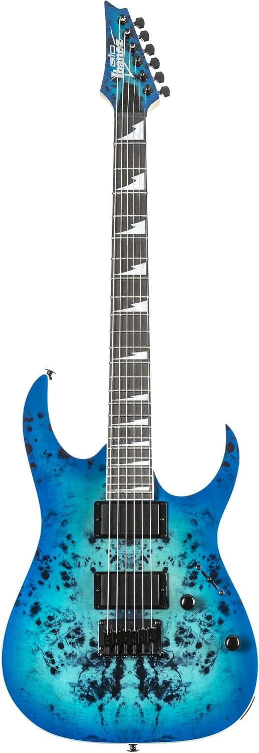 Ibanez GRGR221PA-AQB GIO Series Electric Guitar - Aqua Burst Single, Single
