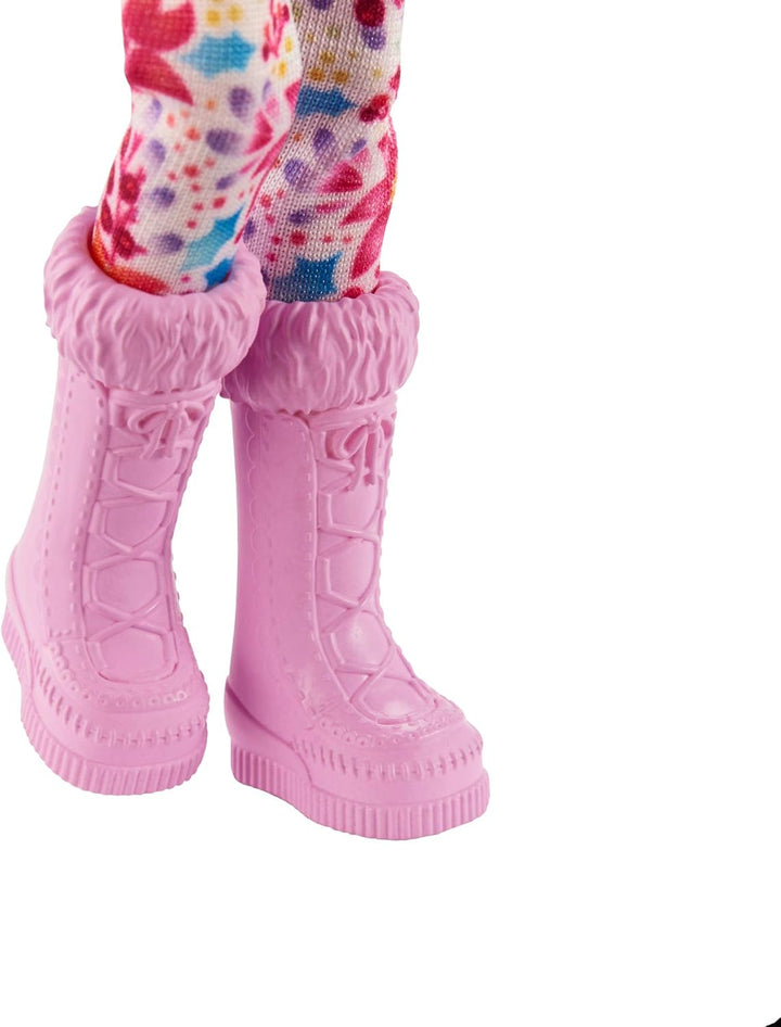 Enchantimals GJX31 - Schlittenfreunde Set mit Felicity Fox Puppe (15,24 cm), Tierfigur Flick, Schlit