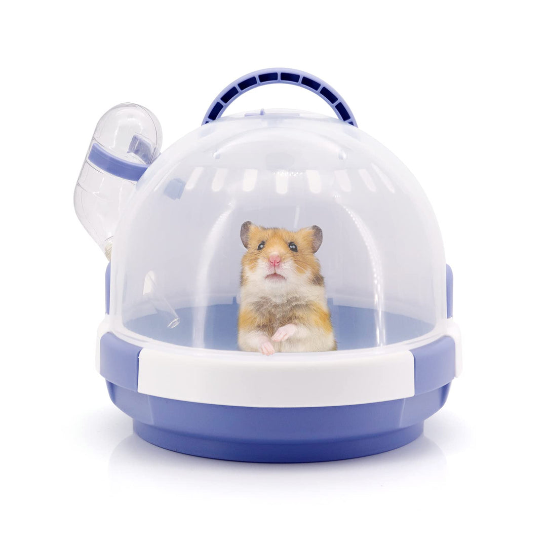 Hamster Carrier Käfig Portable Mäuse Travel Case Kunststoff Kleintier Carrier Ratte Carry Käfig mit