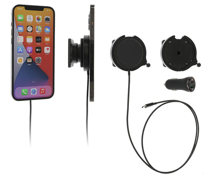 Brodit Gerätehalter 216325 | Made IN Sweden | für Smartphones - Apple iPhone 12, iPhone 12 Mini, iPh