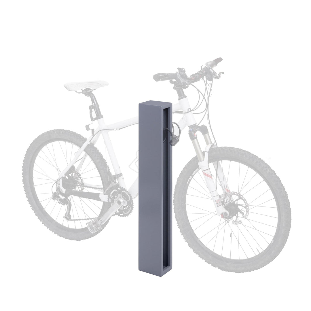 Mendler Fahrradbügel HWC-J80, Fahrradständer Anlehnbügel, verzinkter Stahl Outdoor-pulverbeschichtet