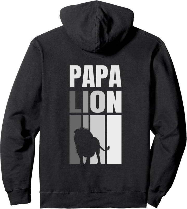 Papa Löwe lustige Väter Geschenkidee für jeden Papa oder Pappa Pullover Hoodie