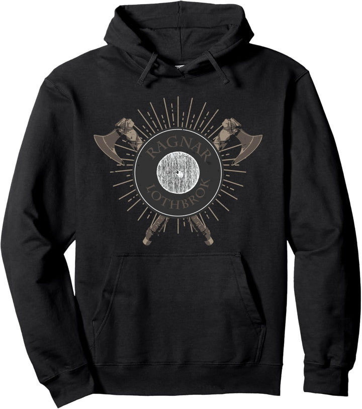 Viking Ragnar - Ragnar Lothbrok - Viking Axes Pullover Hoodie