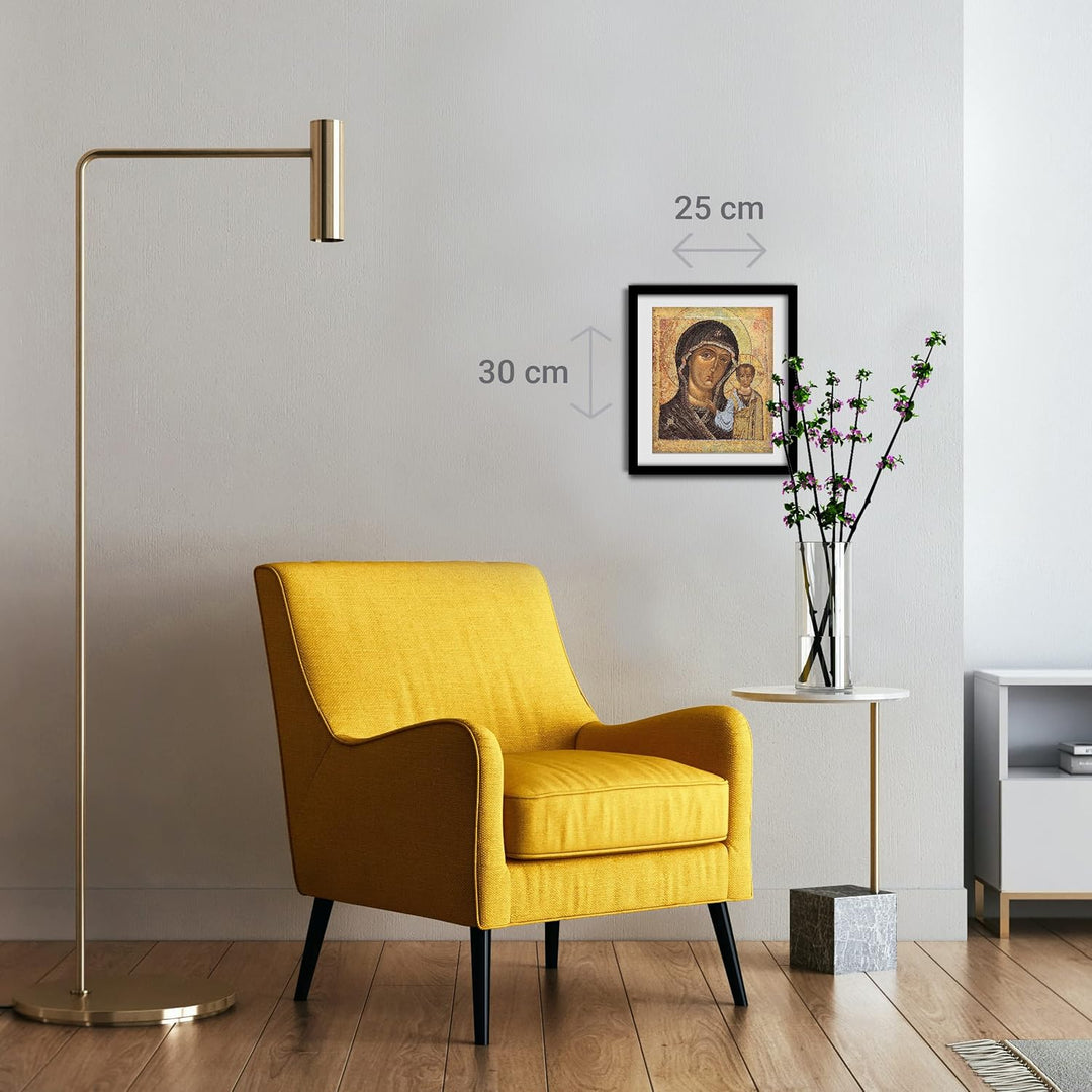 Thea Gouverneur - Kreuzstich-Set - Die Heilig Jungfrau von Kasan - Aida - 18 Count - Für Erwachsene