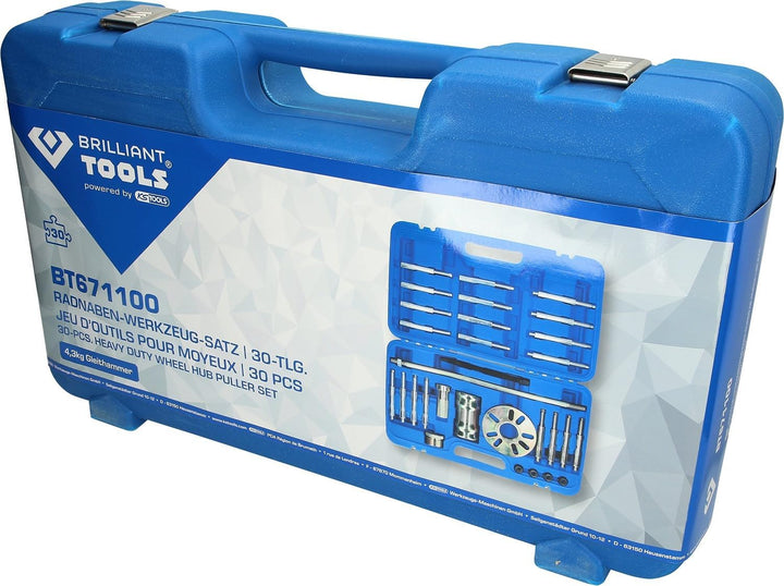 BRILLIANT TOOLS BT671100 Radnaben-Werkzeug-Satz | 30-tlg. [Powered by KS TOOLS]
