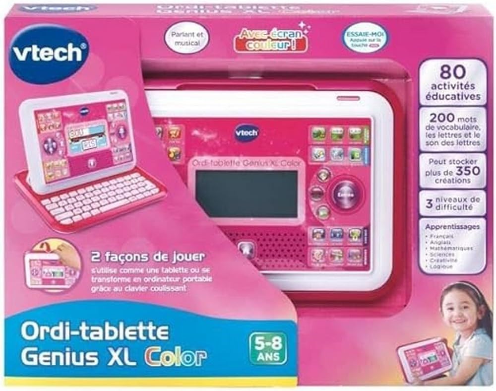 VTech – VTH80-155555 – ordi-tablette – Genius XL - Französisch