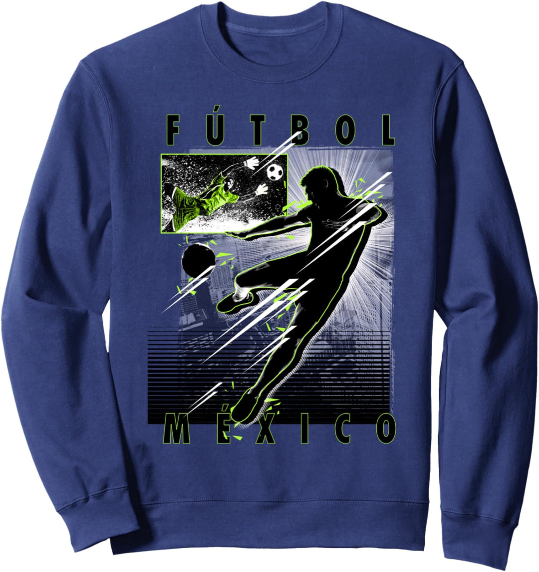 Futbol Mexico Soccer Player Photo Sweatshirt