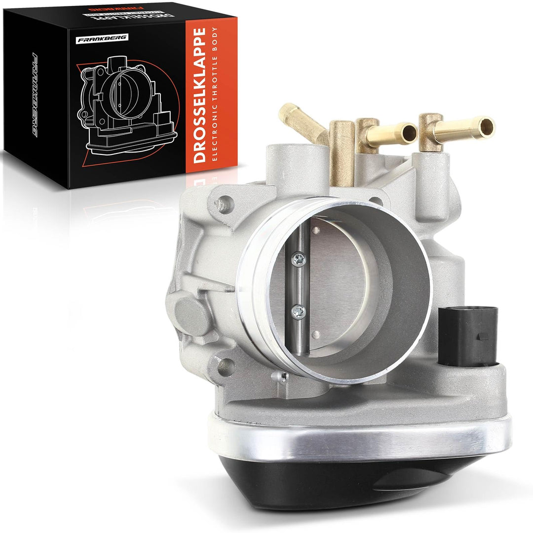 Frankberg Drosselklappe Drosselklappenstutzen Kompatibel mit A3 Altea Leon Toledo Octavia Caddy Golf