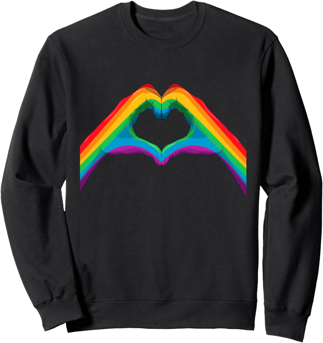 Liebe gewinnt Schwulenrechte LGBT Stolz Monat Gleichheit Sweatshirt