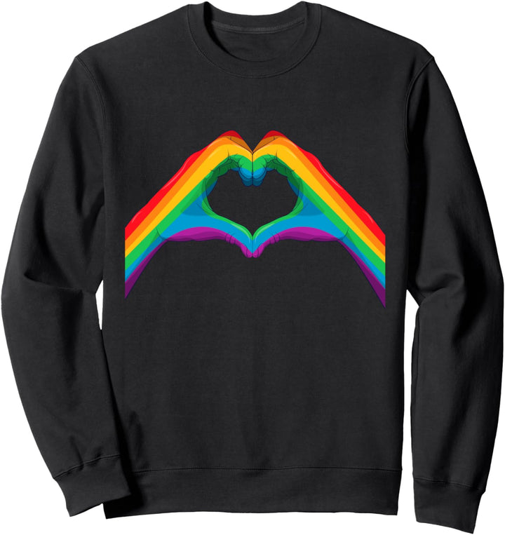 Liebe gewinnt Schwulenrechte LGBT Stolz Monat Gleichheit Sweatshirt