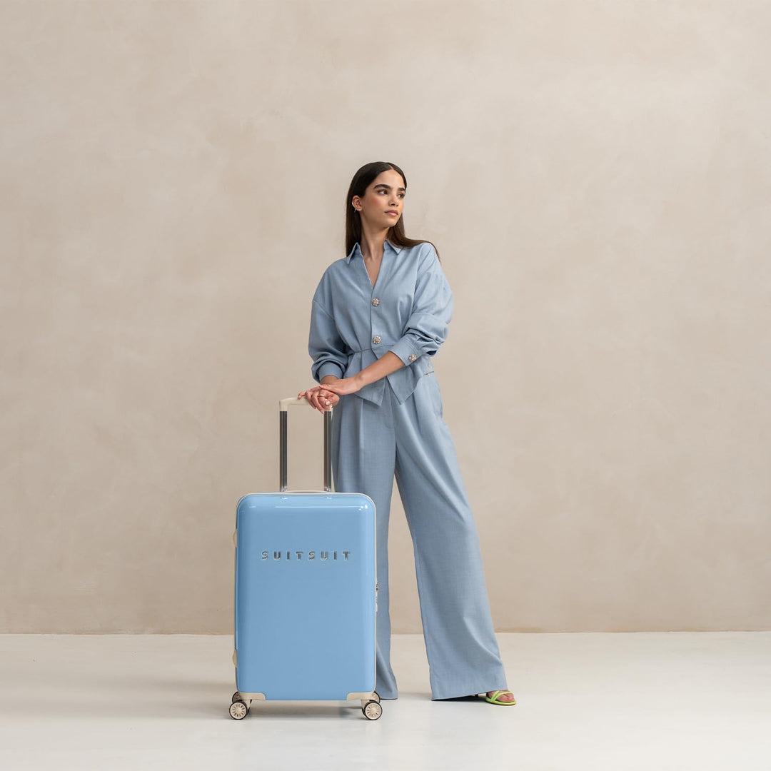 SUITSUIT Koffer Gross 66 cm - Leicht Hartschalen Reisekoffer mit Rollen - TSA-Schloss - 59 L - Fabul