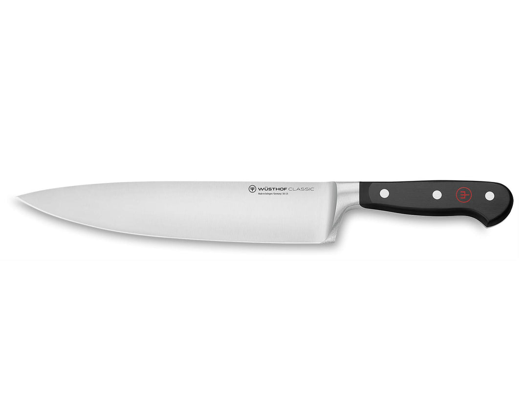 WÜSTHOF Classic Kochmesser 23 cm, Schwarz Schwarz 23 cm Single, Schwarz 23 cm Single