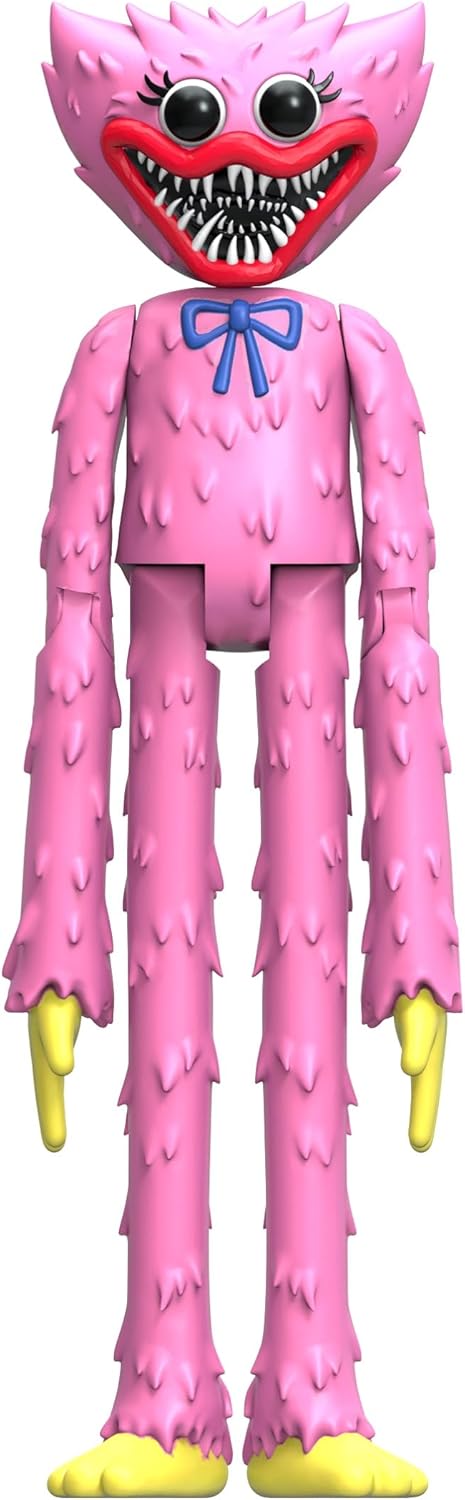 Bizak Poppy Playtime Actionfigur Kissy Missy, 30 cm, mit doppelseitigem Spiel wie im Videospiel, (64