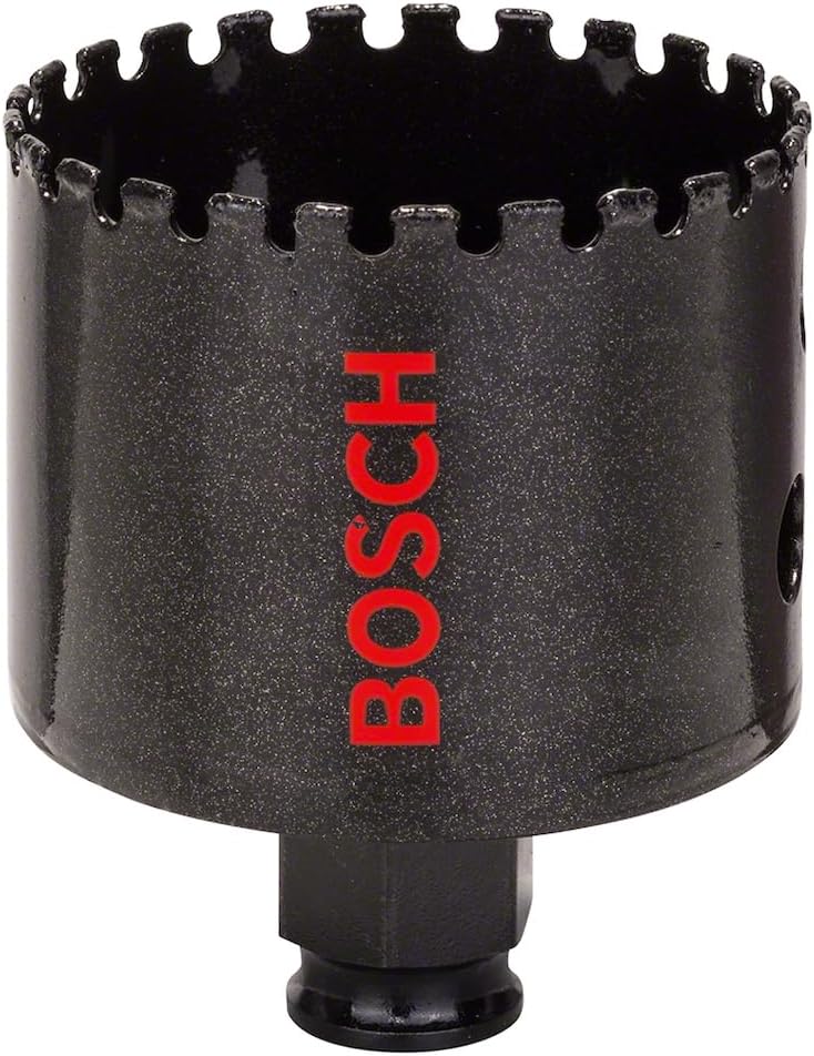 Bosch Professional 1x Diamant-Lochsäge Diamond for Hard Ceramics (für Fliesen, Stein, Ø 57 mm, Zubeh