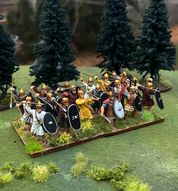 Unbekannt Victrix VXA011 - Carthaginian Citizen Infantry - 24 Figuren Set - 28mm Plastikminiaturen -