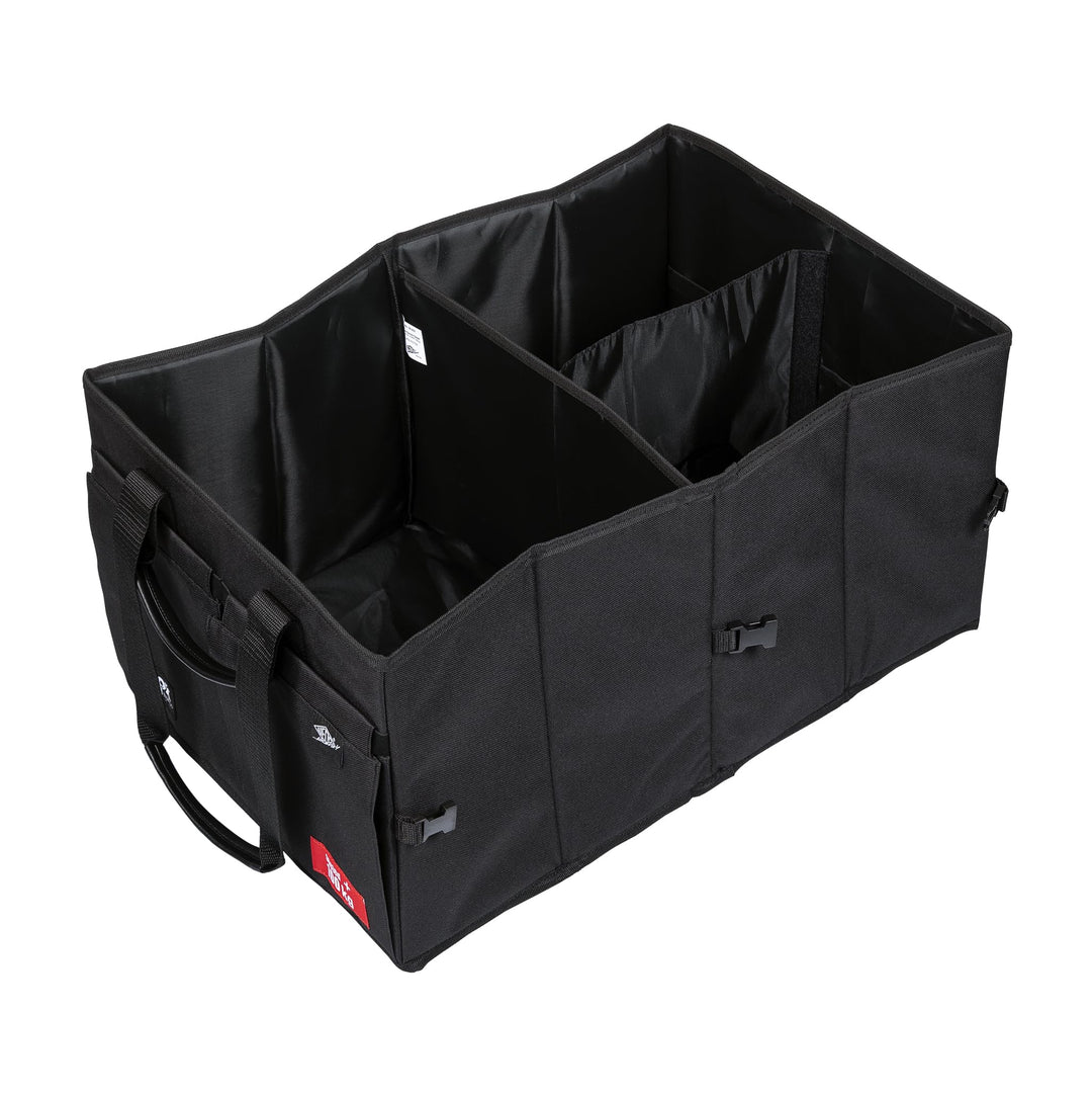 WEDO BigBox Shopper XL – robuste Kofferraumtasche 72 L, faltbar, 100 kg Traglast, Polyester, mit Inn