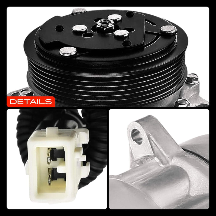 Frankberg Klimakompressor Klimaanlage für Berlingo C5 I/II Evasion Jumper Jumpy Xsara Ducato Scudo U