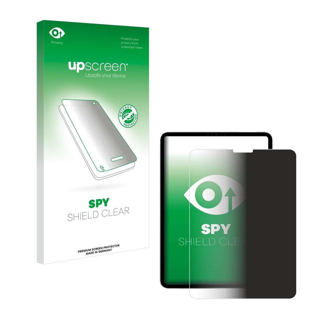 upscreen Anti-Spy Blickschutzfolie für Apple iPad Pro 11" 2022 (4. Gen.) Privacy Screen Displayschut