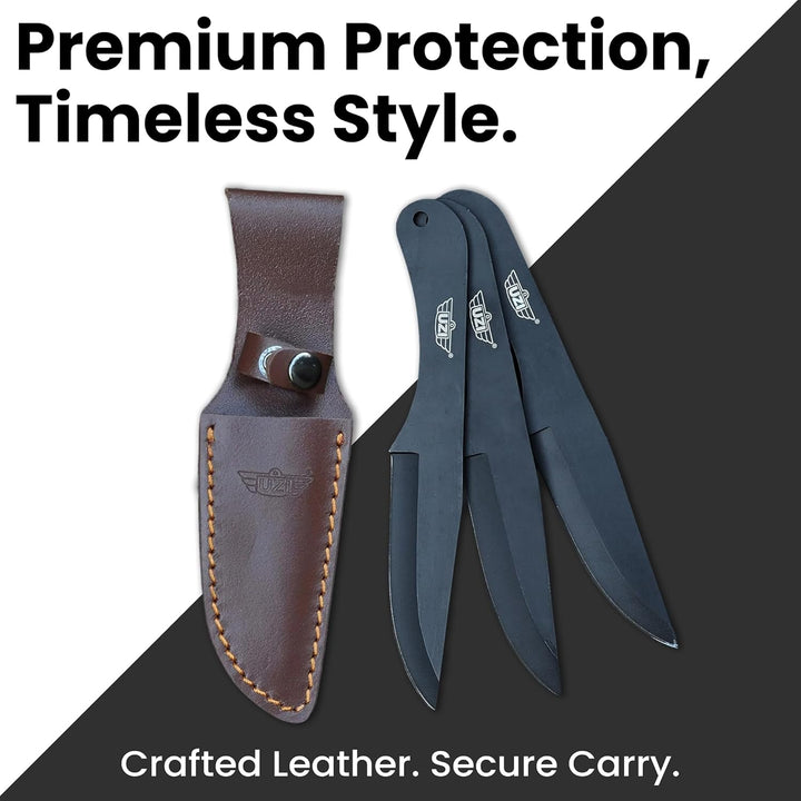 Uzi Uzi Three Piece Throwing Knife Set