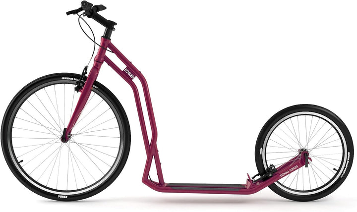 Yedoo S2620 Tretroller - bis 130 kg, Kickscooter mit Luftreifen 26/20 - Roller Scooter für Erwachsen
