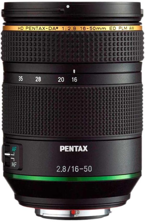 HD Pentax DA 16-50mm F2,8ED PLM AW Standard-Zoomobjektiv mit grosser Blende für die Verwendung mit d