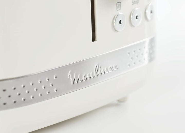 Moulinex LT300 Soleil Toaster, 7 Bräunungsstufen, Stoppfunktion, Auftaufunktion, Aufwärmfunktion, Fä