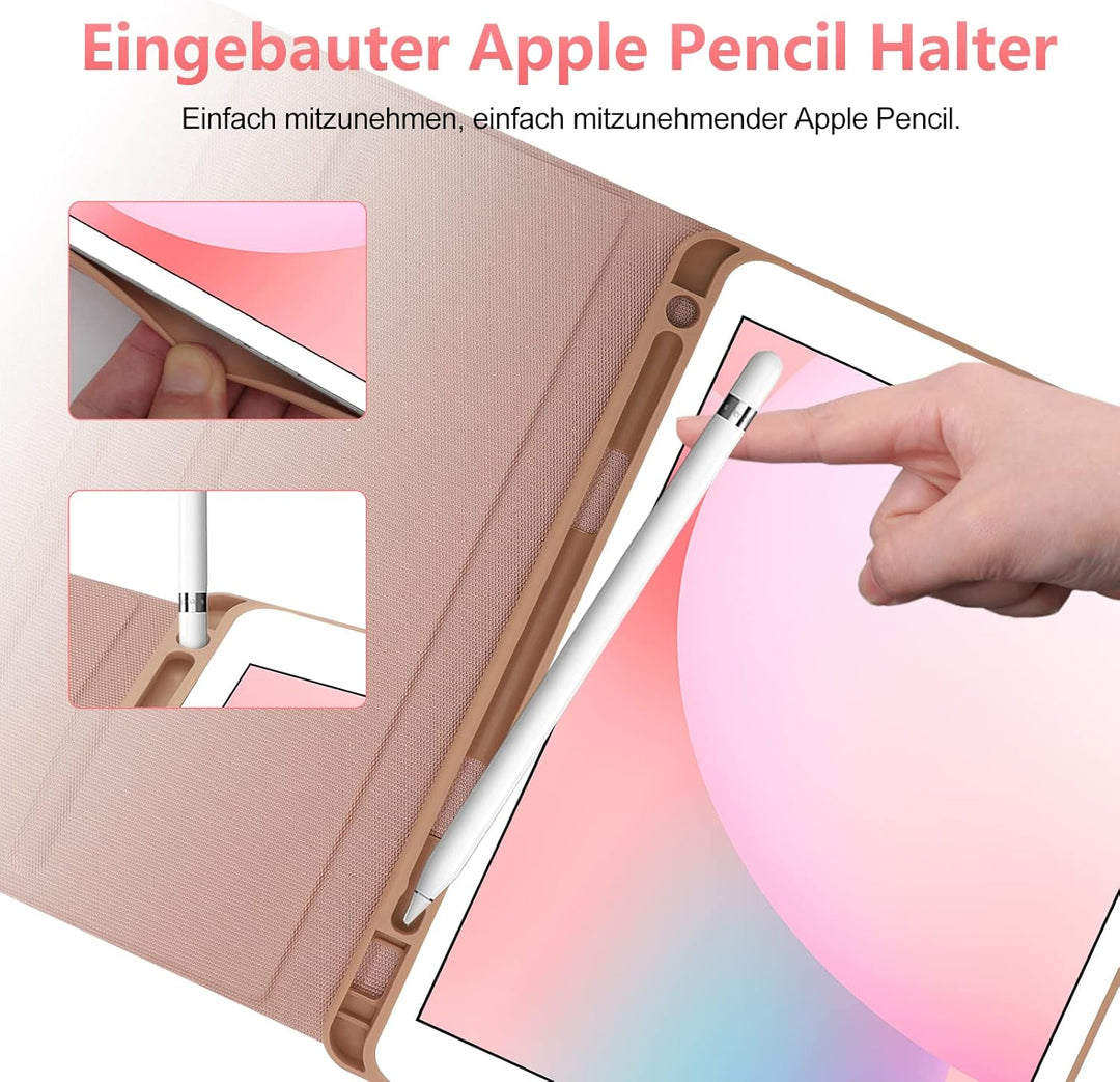 IVEOPPE iPad 6.Generation Hülle mit Tastatur, iPad Hülle mit Tastatur für iPad 6.Generation 2018/iPa