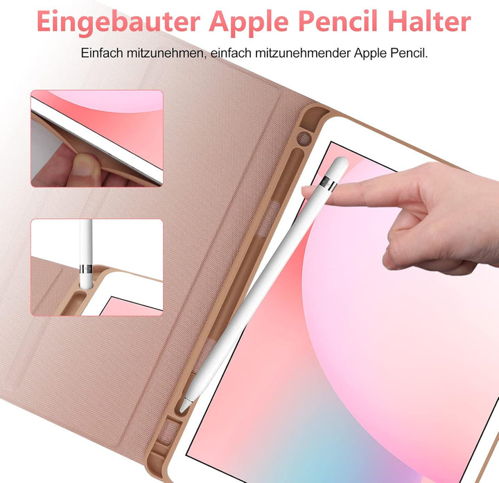 IVEOPPE iPad 6.Generation Hülle mit Tastatur, iPad Hülle mit Tastatur für iPad 6.Generation 2018/iPa
