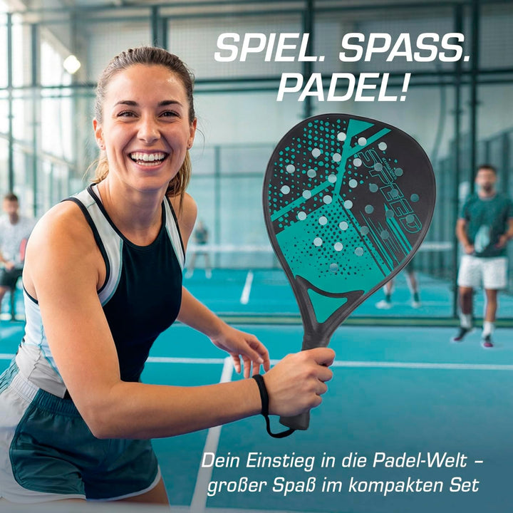 #DoYourSports Padel Schläger Set | Padelschläger & Padel Racket Starterset, 2 leichte Schläger für P