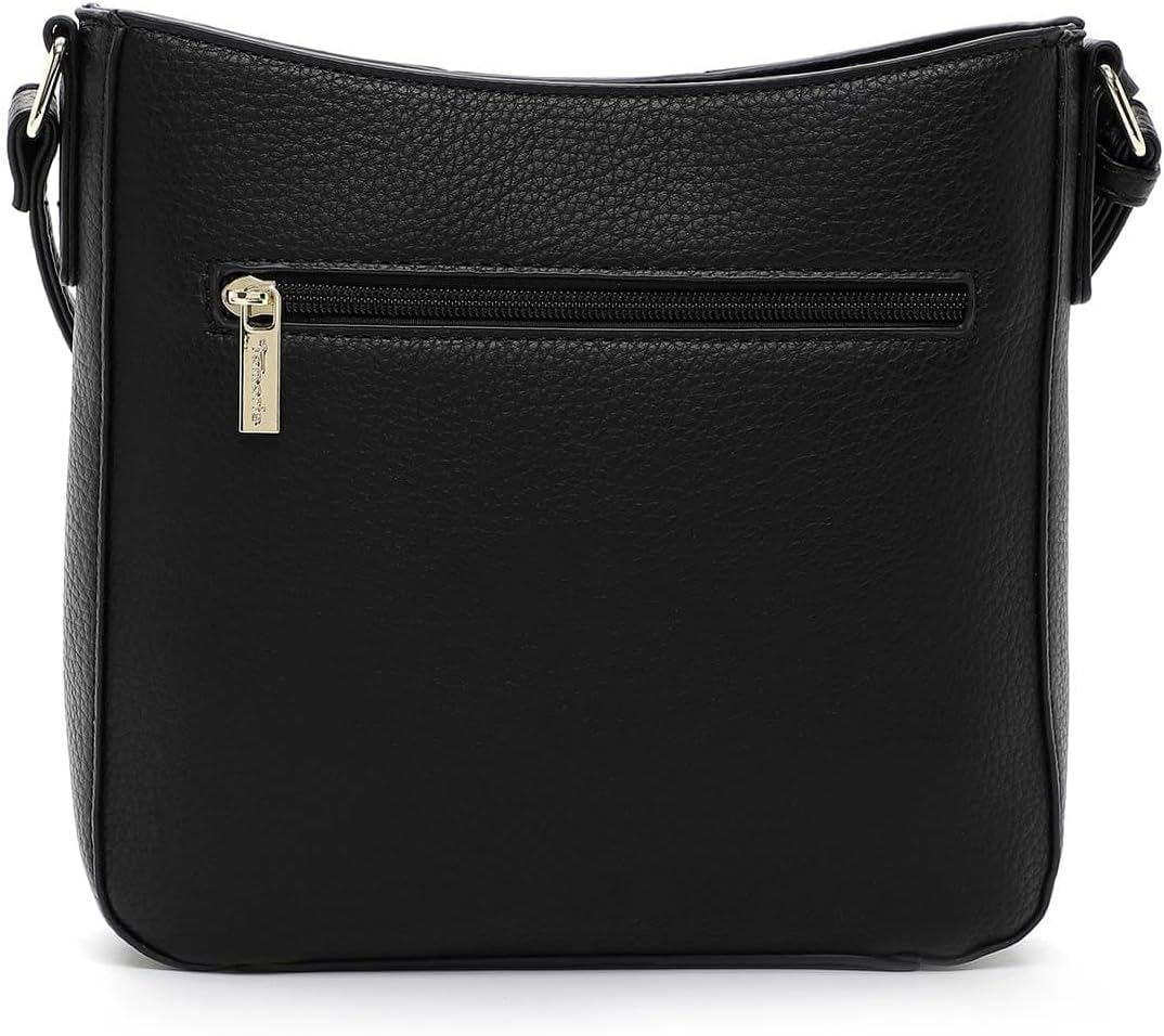 Tamaris Umhängetasche Mareen 32500 Damen Handtaschen Material Mix Einheitsgrösse Black 100, Einheits