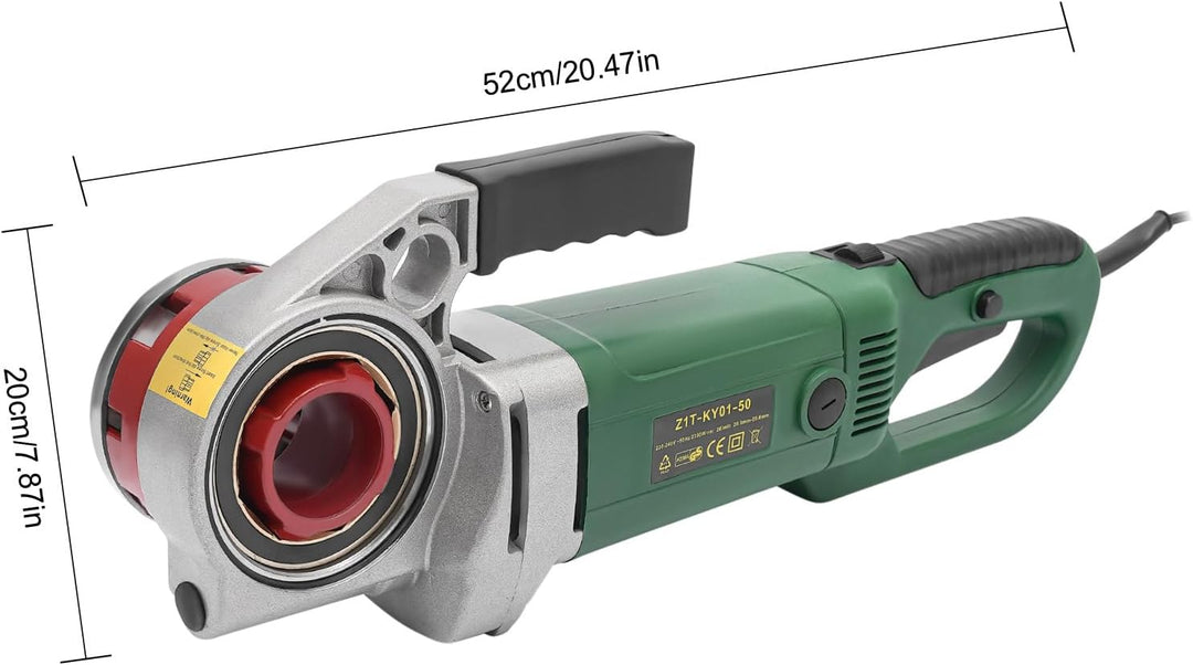Elektrowerkzeugsatz Gewindebohrer - 2300W Rohrgewindeschneider Set für Präzisionsarbeit - Carbonstah