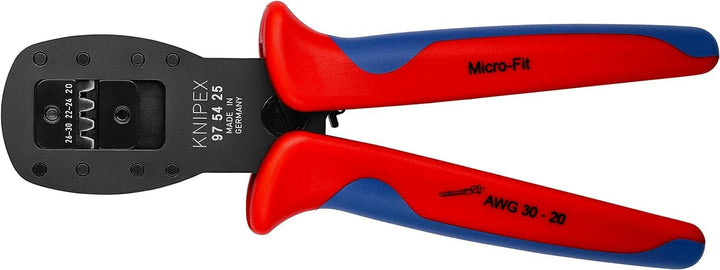 Knipex Crimpzange für Miniaturstecker Parallelcrimp für Stecker der Serie Mini-Fit™ von Molex LLC br