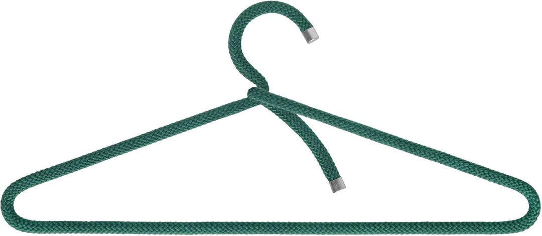 Peppermint Products Rope Hanger | 3er Textil-KLEIDERBÜGEL-Set aus Seil | Rutschfester Designer-Bügel