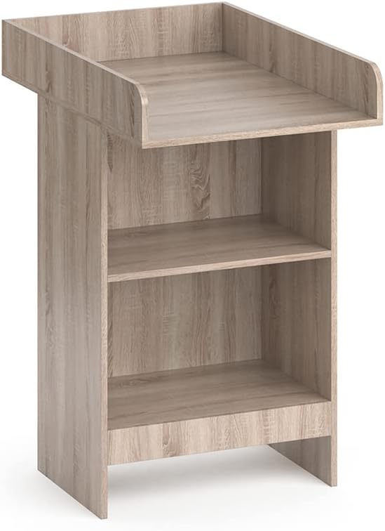 Vicco Wickelkommode Leo, Wickelaufsatz für die Kommode, Sonoma, 60 x 103 cm, Sonoma