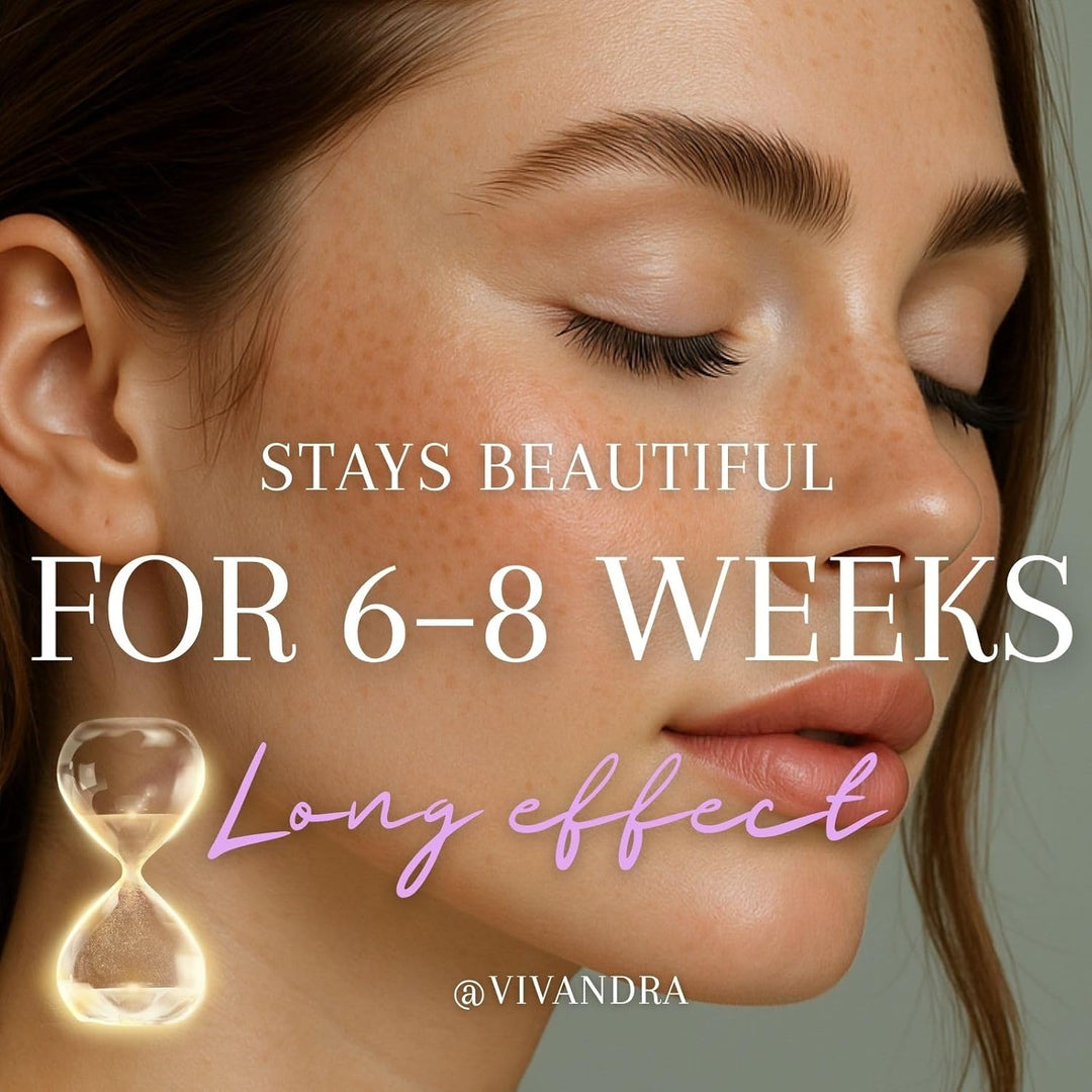 2-in-1 Wimpernlifting & Augenbrauenlifting Set, Brow Lamination Kit für Natürlich Vollere Augenbraue