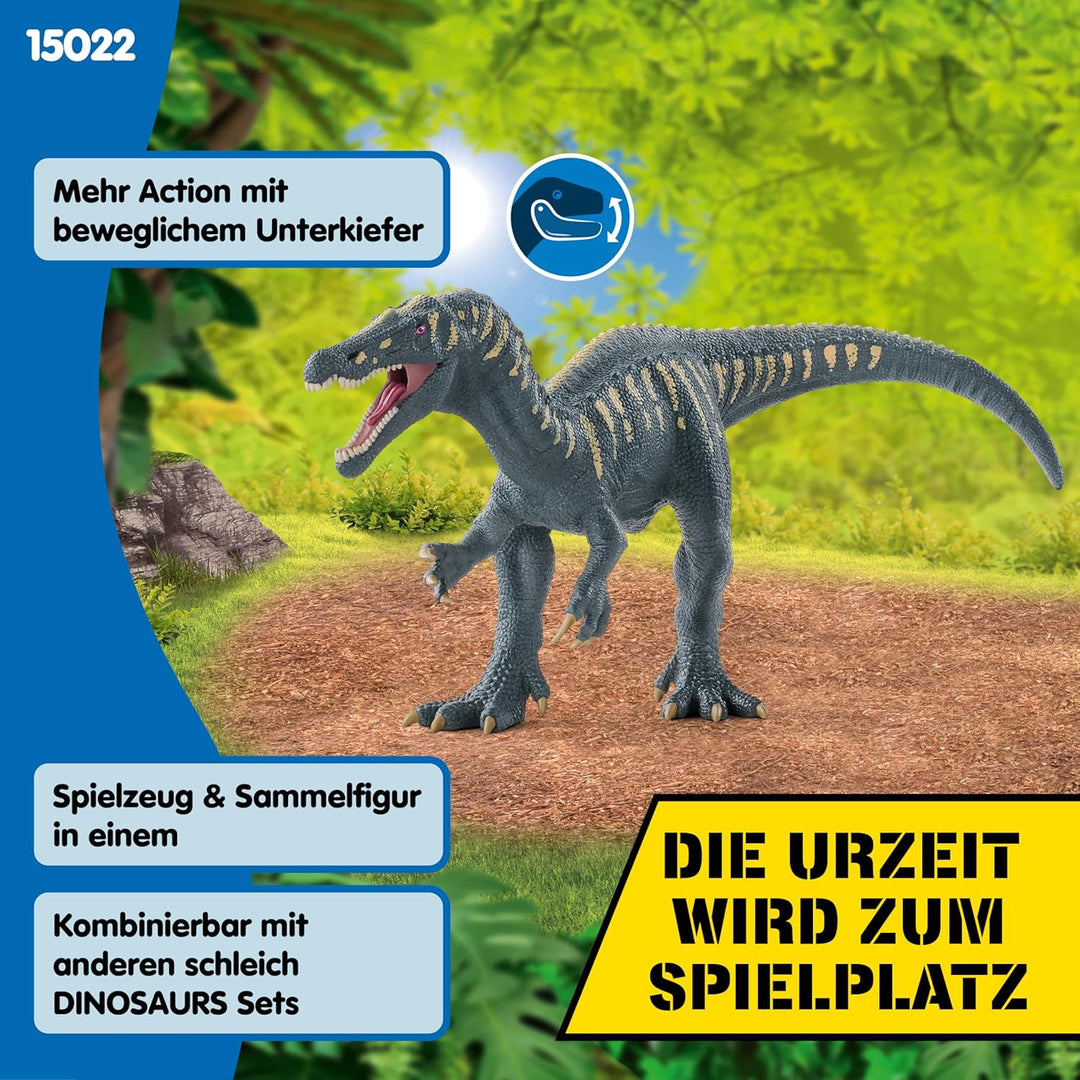 SCHLEICH Dinosaurs | Baryonyx 15022 | detailgetreuer Dino mit beweglichem Kiefer | tolles Geschenk f