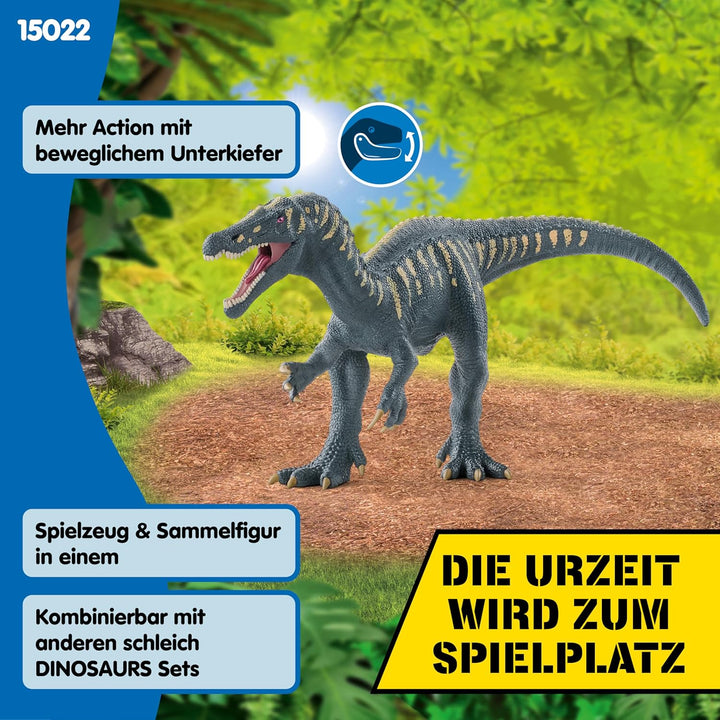 SCHLEICH Dinosaurs | Baryonyx 15022 | detailgetreuer Dino mit beweglichem Kiefer | tolles Geschenk f