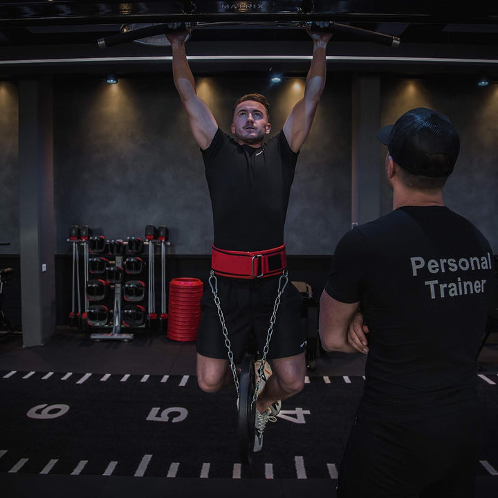 Next Alpha Gewichthebergürtel & Dip Gürtel-Kombination - Custom Weight Lifting Belt für Herren und D