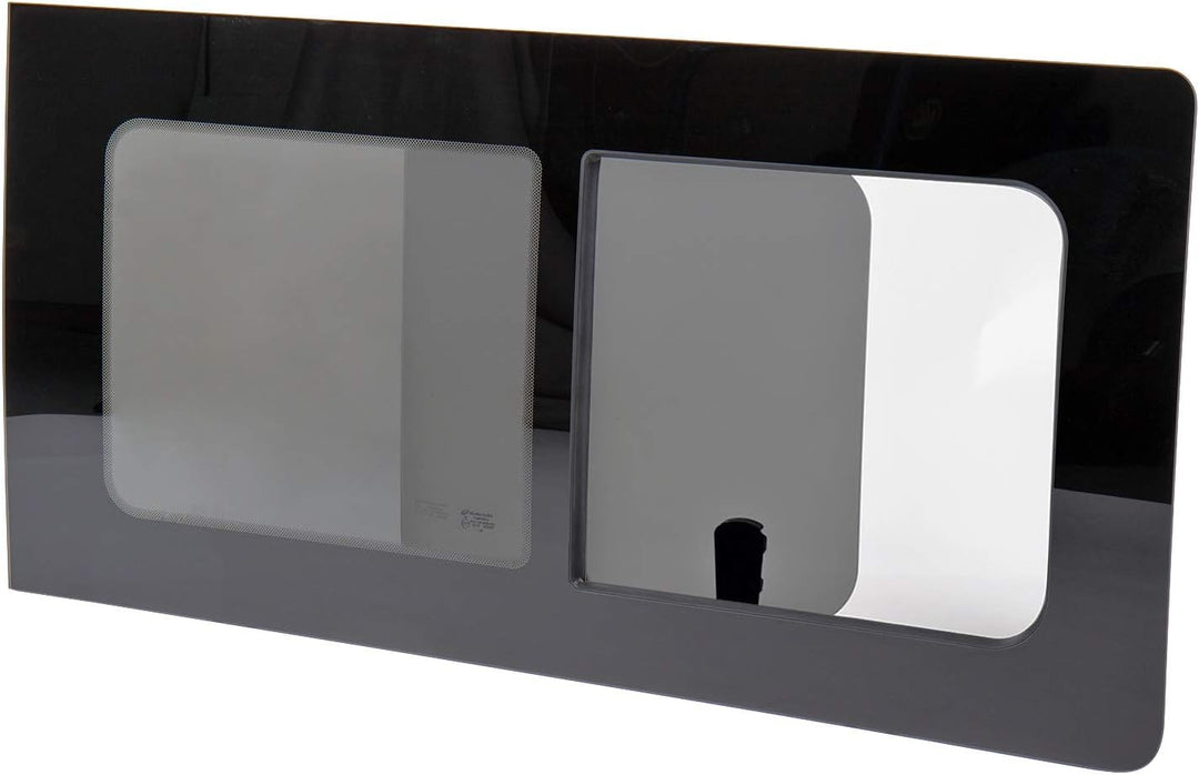 wamovo Schiebefenster Glasfenster passend für VW T5 / T6 rechts, Echtglas 113 x 58 cm, Rechts