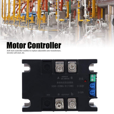 Elektrischer Softstart Controller AluminiumBoden Einzel 2 Phasen Softstarter für Motor(Module) Elekt