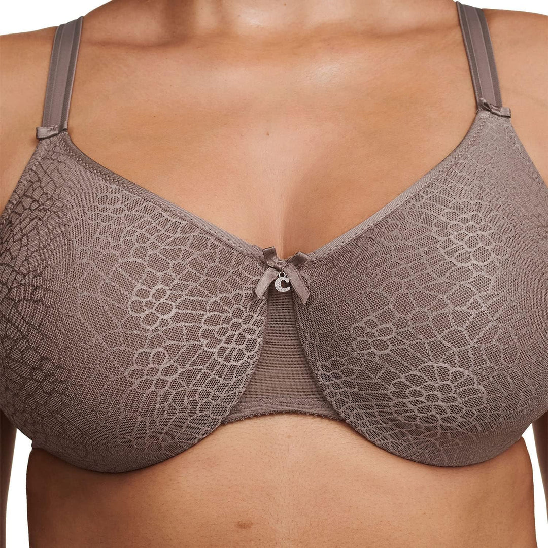 Chantelle C MAGNIFIQUE, Sehr Bedeckender Gemoldeter BH, Unnsichtbare Unterwäsche für Damen 75F Capuc